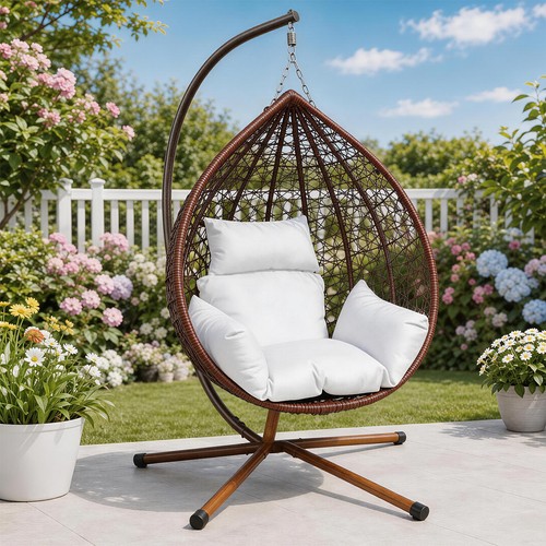Hanging swing egg chair - hanging,