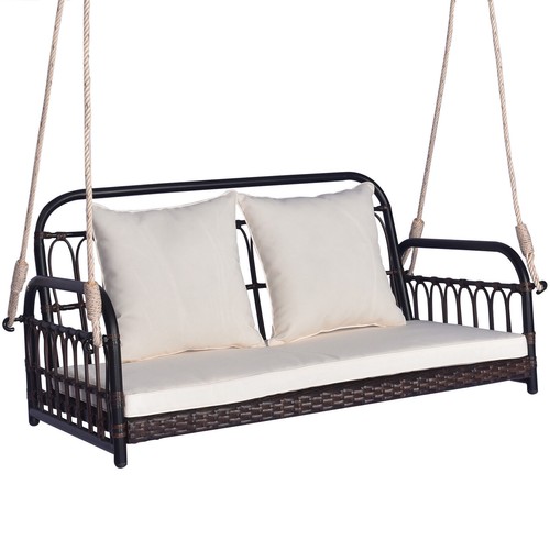 Hanging outdoor swing - swing, bench