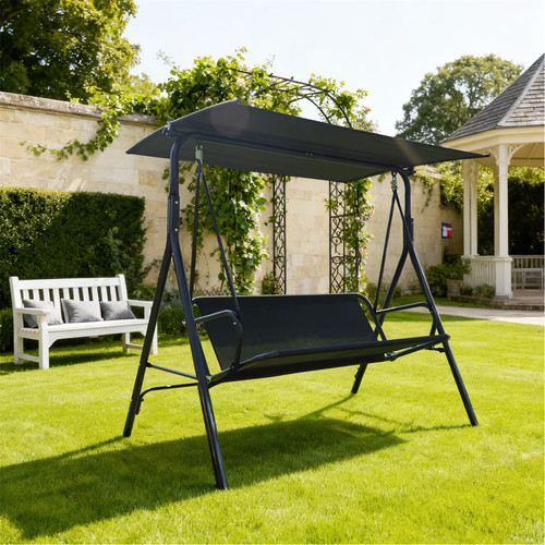 Steel frame patio swing - steel,