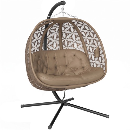 Outsunny double hanging swing - double,