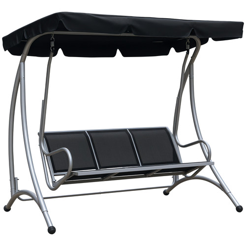 Outsunny seat metal fabric - metal,