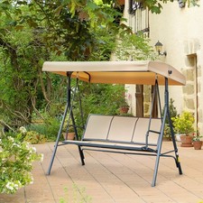 3 Seater Garden Swing Chair