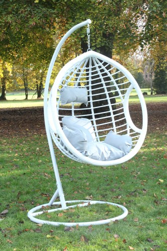 Swing hanging egg - hanging, white